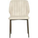 Clinton Bronze / Bravo Cream Dining Chair, Set Of 2